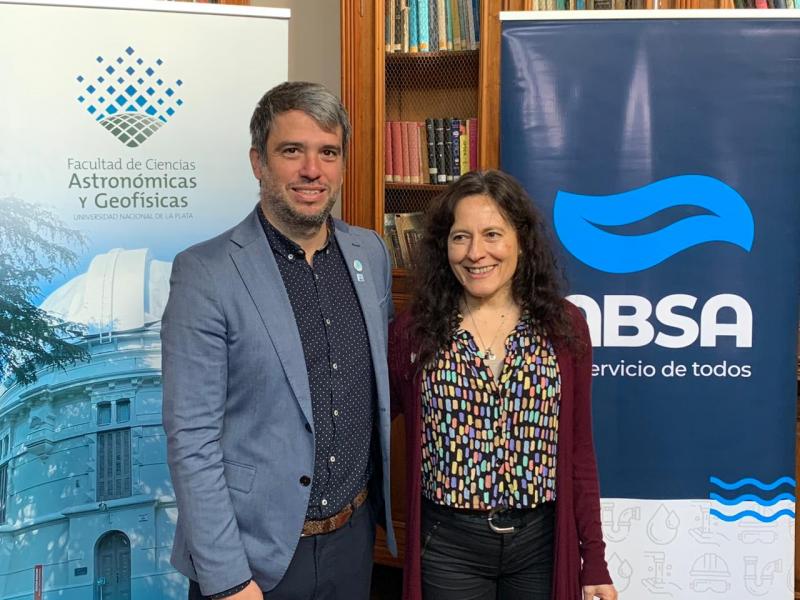 ABSA firmó un acuerdo de cooperación con la Facultad de Ciencias Astronómicas y Geofísicas de la UNLP