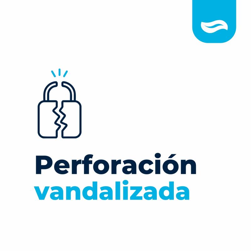 Marcos Paz: vandalizan una perforación y se afecta el servicio de agua