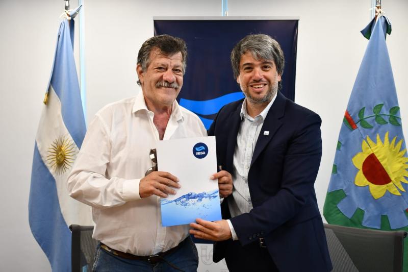 Nuevas obras de ABSA para mejorar el servicio de agua en Bragado