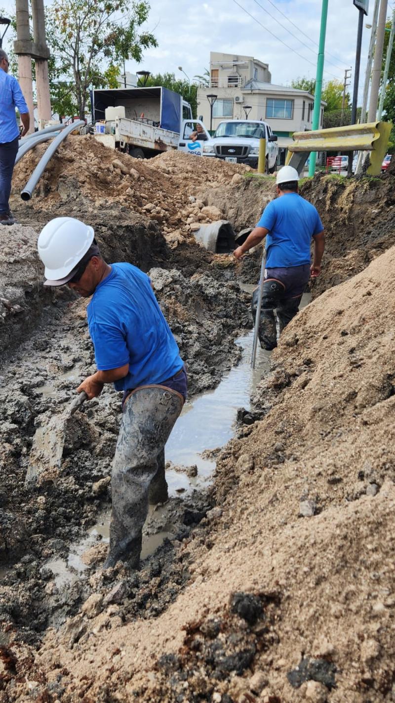 Ensenada: trabajos sobre la red de agua