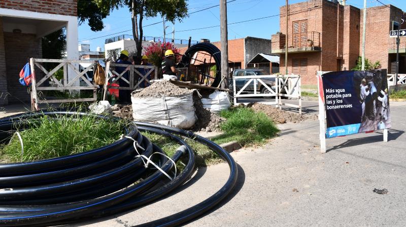 La Plata: ABSA y DIPAC avanzan en el recambio de más de 132.000 metros de cañerías de agua