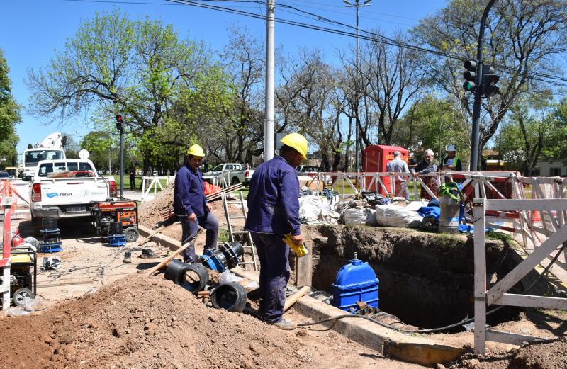 Acueducto Tolosa: avanzan los trabajos para su habilitación