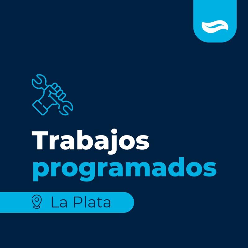 La Plata: trabajos programados para el domingo