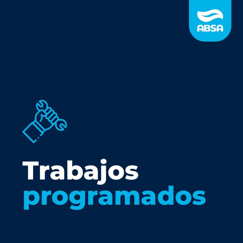 Nueva Suiza: trabajos programados en cañería de impulsión
