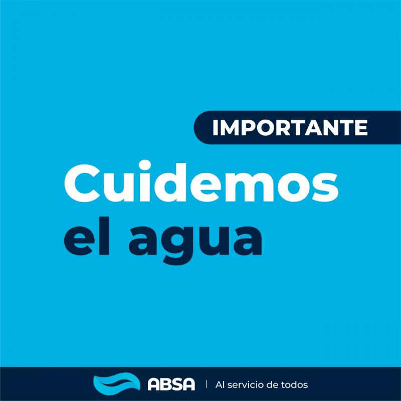 Ante las jornadas agobiantes, cuidemos el agua