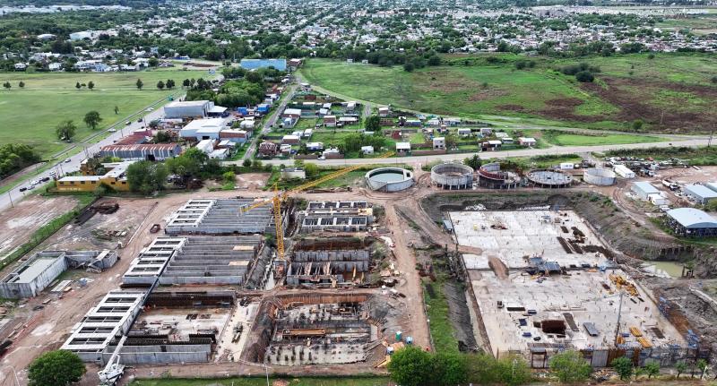 Avanza la obra de la Nueva Planta Potabilizadora: un beneficio para más de 850.000 habitantes de La Plata, Berisso y Ensenada