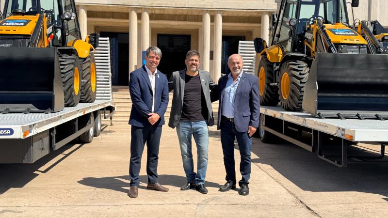 ABSA incorpora maquinaria vial pesada por primera vez en su historia