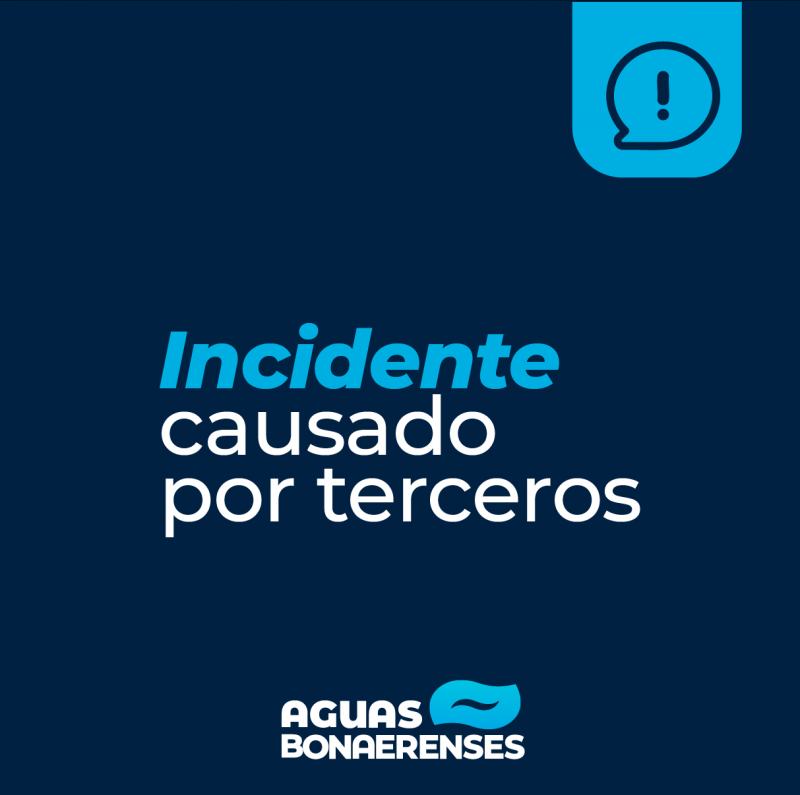 Bragado: rotura provocada por terceros afecta el servicio de agua